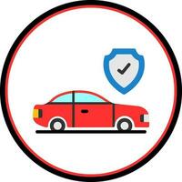 Car insurance Vector Icon Design