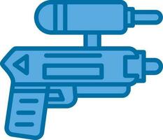 Water gun Vector Icon Design