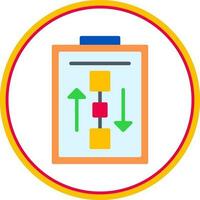 Workflow Vector Icon Design