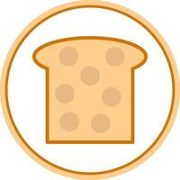 diseño de icono de vector de tostadas