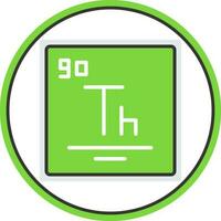 Thorium Vector Icon Design