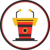 Podium Vector Icon Design