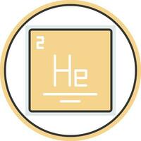 Helium Vector Icon Design