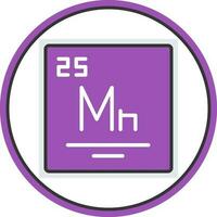 Manganese Vector Icon Design