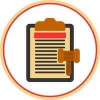 Clipboard Vector Icon Design