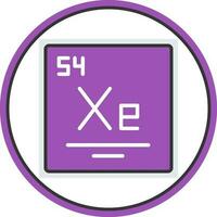 xenón vector icono diseño