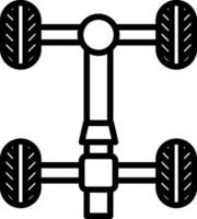 Chassis Vector Icon Design