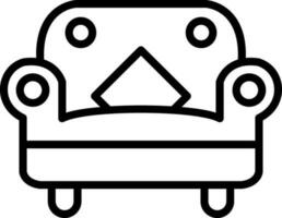 Sofa Vector Icon Design