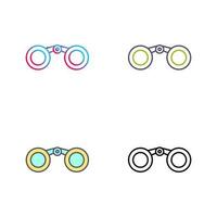 Binoculars Vector Icon