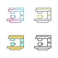 Coffee Machine Vector Icon