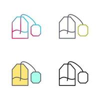 Tea Bag Vector Icon
