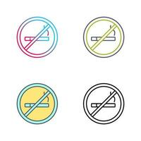 No Smoking Vector Icon