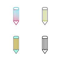 Unique Pencil Vector Icon