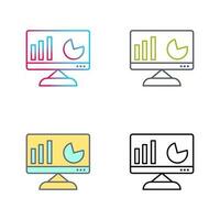 Unique Analytics Vector Icon