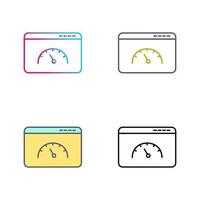 Page Speed Vector Icon