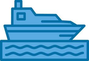 diseño de icono de vector de barco