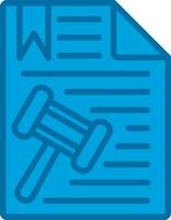 Legal document Vector Icon Design