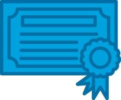 Certificate Vector Icon Design