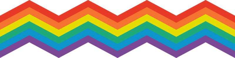 Rainbow brush stroke, rainbow color pattern, colors of the LGBT pride community. png