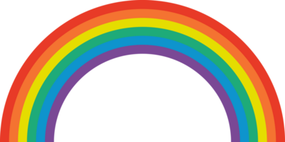 Rainbow brush stroke, rainbow color pattern, colors of the LGBT pride community. png