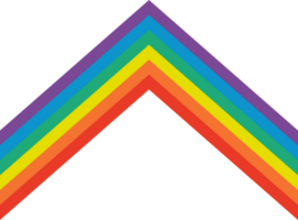 arcobaleno spazzola ictus, arcobaleno colore modello, colori di il lgbt orgoglio Comunità. png