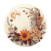 Aquarell Blumen- Blume Design, Aquarell Blume Vereinbarungen Blumen, Aquarell Blume Design, Blume Sublimation Blumen- Clip Art, Clip Art, Hochzeit Dekoration, ai generiert png