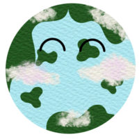 Earth characters Face png