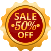 Sale promotion badge png