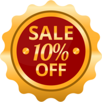 Sale promotion badge png