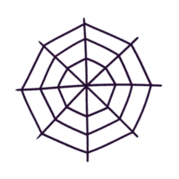 Round spider web cobweb icon. png