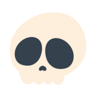 Halloween skull head icon. png