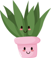 schattig cactus tekenfilm png