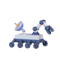 3d illustration space rovers png