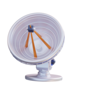 3d illustratie ruimte antenne png