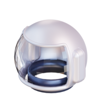 3d illustration de astronaute casque png