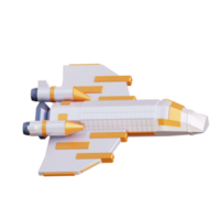 3d illustration spaceship png