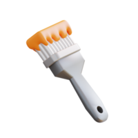 3d illustration paint brush png