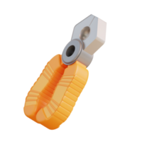 3d Illustration Kombination Zange png