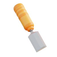 3d illustrazione scalpello png