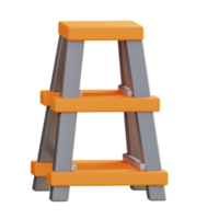 3d ilustración escalera png