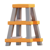 3d ilustración escalera png