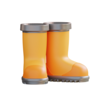 3d illustration safety shoes png