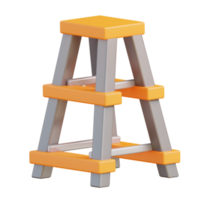 3d ilustración escalera png