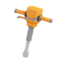 3d illustration jack hammer png