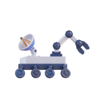 3d Illustration Raum Rover png