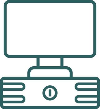Computer Vector Icon Design