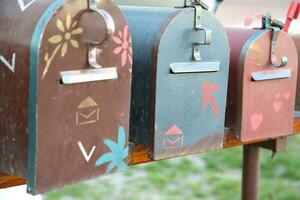 Original post boxes photo