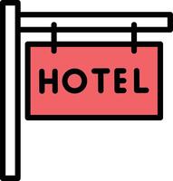 hotel board vector illustration on a background.Premium quality symbols.vector icons for concept and graphic design.