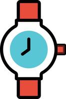 wristwatch vector illustration on a background.Premium quality symbols.vector icons for concept and graphic design.