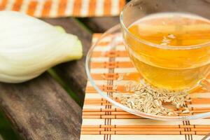 A cup of herbal tea photo